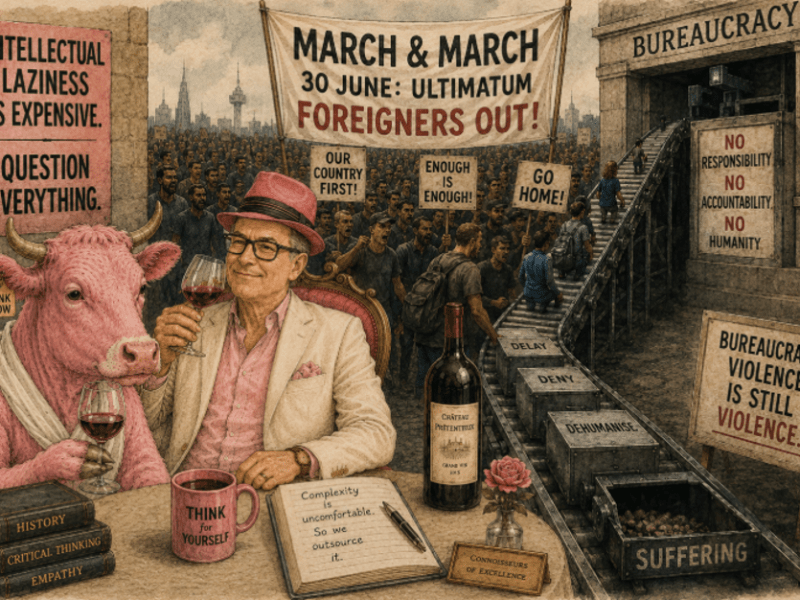 Ruminations on March and March and the seductive pleasure of not&nbsp;thinking